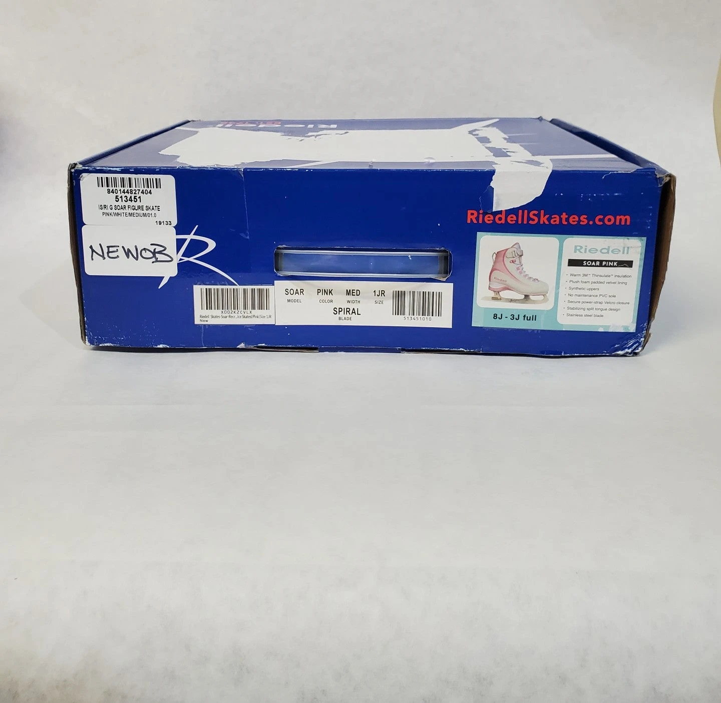 Riedell Soar Girls Figure Skates (Size 1Jr. NEWOB) 5 Riedell Soar Girls Figure Skates (Size 1Jr. NEWOB) - Image 3