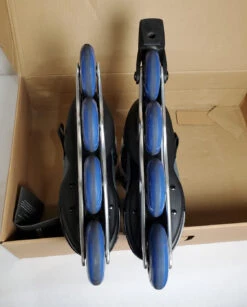 K2 Alexis 84 Pro Gray-Blue Womens Inline Skates - Size 9 Lightly Used -Pulley Shop 31036 GRAYBLUE 3 912bca57 9de9 4137 859f edea974de6d0