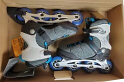K2 Alexis 84 Pro Gray-Blue Womens Inline Skates - Size 9 Lightly Used -Pulley Shop 31036 GRAYBLUE 6 55c86912 2666 4ca2 9848 64e0d05b2971