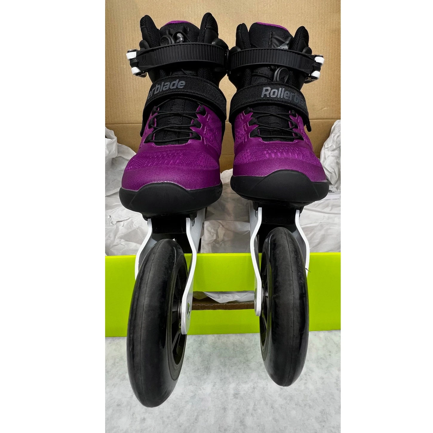 Rollerblade Macroblade 100 3WD Womens Inline Skates (Moderately Used Size 7) 4 Rollerblade Macroblade 100 3WD Womens Inline Skates (Moderately Used Size 7) - Image 2