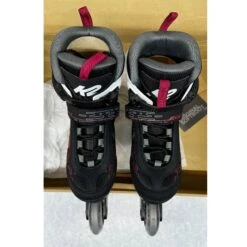 K2 Kinetic 80 Womens Inline Skates (Moderately Used Size 6.5) -Pulley Shop 31861 BLACKBERRY 2