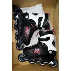 K2 Kinetic 80 Womens Inline Skates (Moderately Used Size 6.5) -Pulley Shop 31861 BLACKBERRY 5