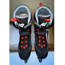 K2 Kinetic 80 Mens Inline Skates (Moderately Used Size 12.5) -Pulley Shop 31862 BLACKRED 2