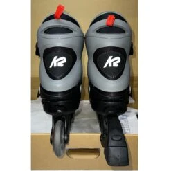 K2 Kinetic 80 Mens Inline Skates (Moderately Used Size 12.5) -Pulley Shop 31862 BLACKRED 3