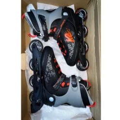 K2 Kinetic 80 Mens Inline Skates (Lightly Used Size 11.5) -Pulley Shop 31864 BLACKRED 5 df90710f 0f71 4b29 8548 3fe0eed59497
