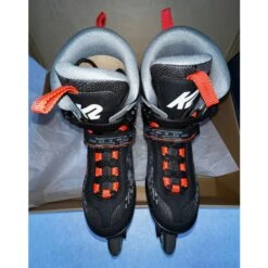 K2 Kinetic 80 Mens Inline Skates (Moderately Used Size 7) -Pulley Shop 31870 BLACKRED 2 0246b715 bec6 43f3 a9d2 575689d3b3d2