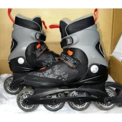 K2 Kinetic 80 Mens Inline Skates (Moderately Used Size 7) -Pulley Shop 31870 BLACKRED 5 43e41a2c 80c9 42f0 a078 30318a67537d