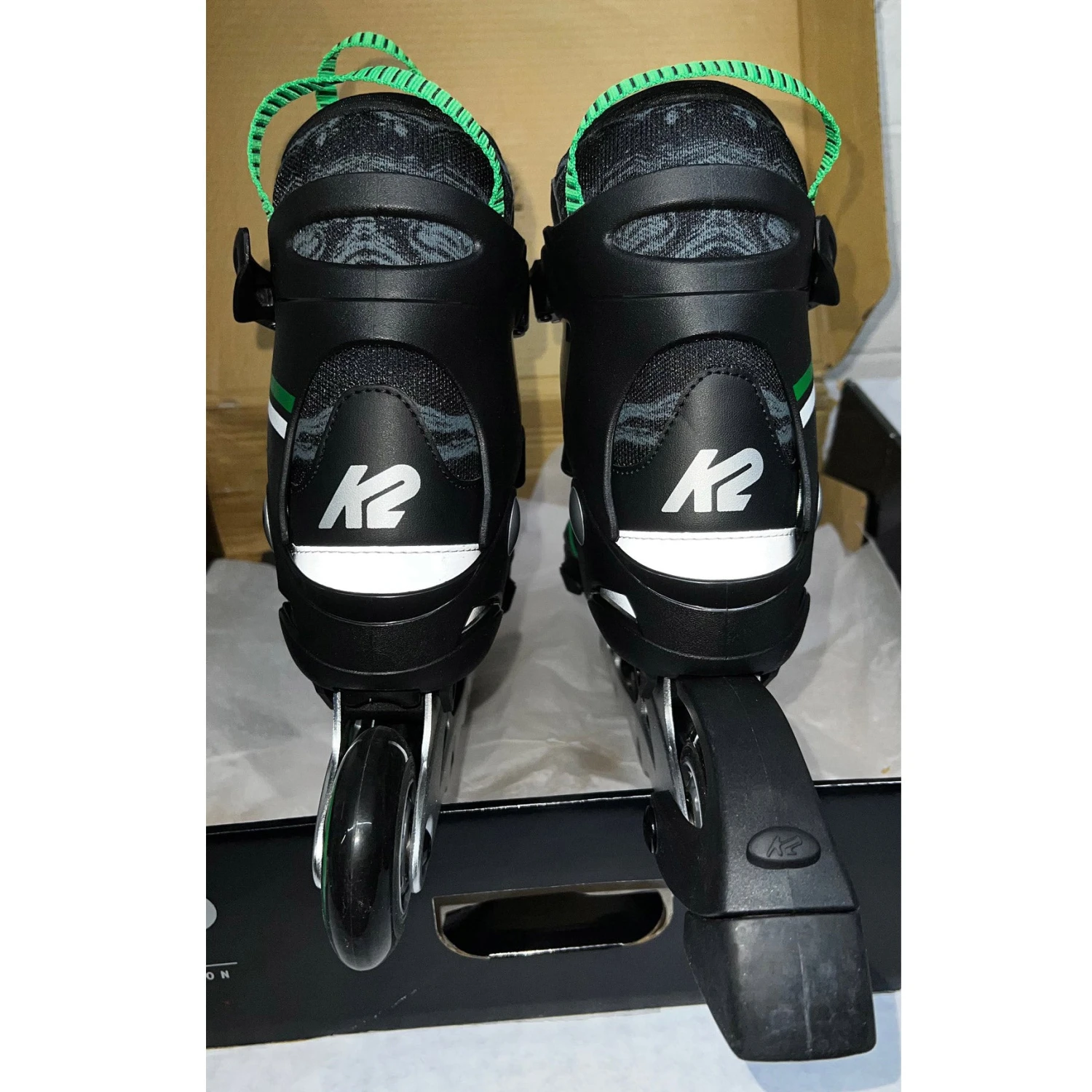 K2 Sk8 Hero Boa ALU Boys Adjustable Inline Skates - (Gently Used Size 1-5) 6 K2 Sk8 Hero Boa ALU Boys Adjustable Inline Skates - (Gently Used Size 1-5) - Image 4