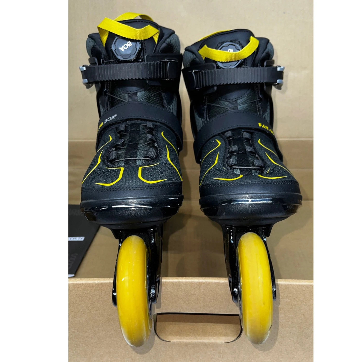 K2 F.I.T. 90 Boa Gray Mens Inline Skates (Lightly Used Size 9.5) 4 K2 F.I.T. 90 Boa Gray Mens Inline Skates (Lightly Used Size 9.5) - Image 2