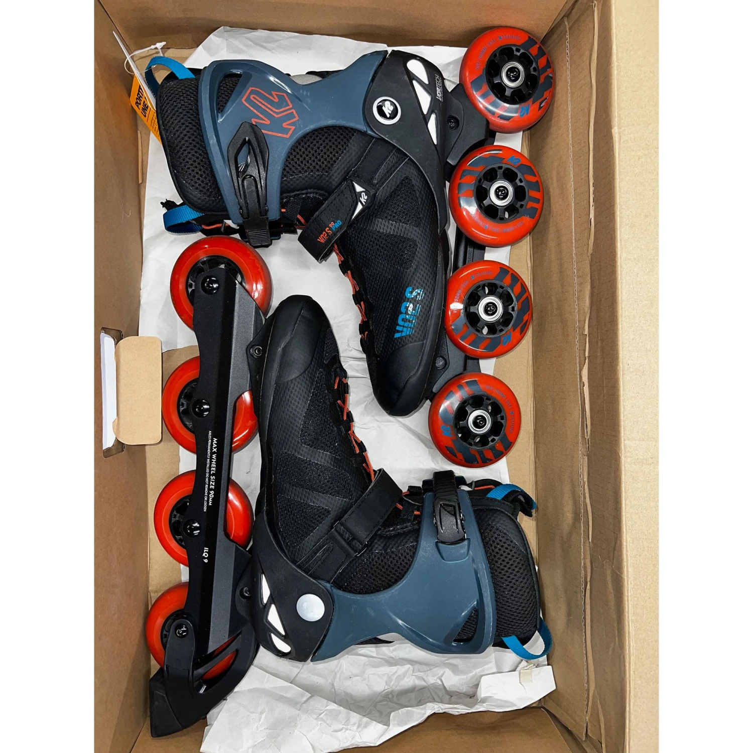 K2 VO2 S 90 Mens Inline Skates - (Moderately Used Size 11) 7 K2 VO2 S 90 Mens Inline Skates - (Moderately Used Size 11) - Image 5