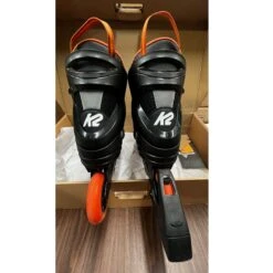 K2 Trio LT 100 Black Orange Mens Urban Inline Skates - Lightly Used -Pulley Shop 32476 BLACKORANGE 2 1650d80c 2acc 4687 bfd3 29f76f1cc921