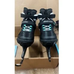 Bladerunner By Rollerblade Micro XT Girls Adj. Ice Skates - Light Use Size 5-8