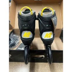 K2 MOD 110 Mens Inline Skates - Lightly Used Size 12 -Pulley Shop 33114 GRAYBLKYELLOW 2 ecf0269e a0c6 4b7e af82 04b461b158a5