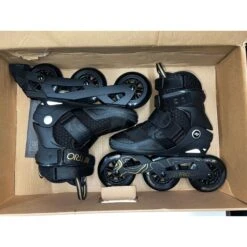 Used K2 Trio 110 Mens Urban Inline Skates - Lightly Used - Various Sizes -Pulley Shop 34160 BLACKGOLD 4