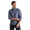 Rhone State Of Mind Slim Fit Mens Shirt -Pulley Shop 34921 BLLTBLGINGHM