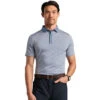 Rhone Sport Feeder Stripe Mens Golf Polo -Pulley Shop 35384 BLSTONESTRIPE