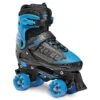 Roces Quaddy Adjustable Boys Roller Skates -Pulley Shop 85140 BLACKASTROBLU ac757c20 810b 46d2 85b9 46028922aef8