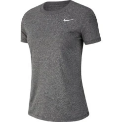 Nike Dri-Fit Legend Womens Short Sleeve Training Shirt -Pulley Shop AQ3210 011HTRGREY 7f124fdd bf65 48ec a3a7 a1075b160c48
