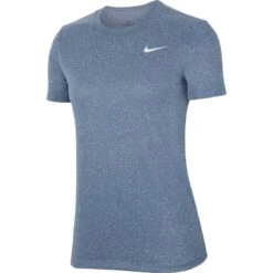 Nike Dri-Fit Legend Womens Short Sleeve Training Shirt -Pulley Shop AQ3210 433VALERIANBL d61a6b50 e34c 401f a1c2 250c5a57540e
