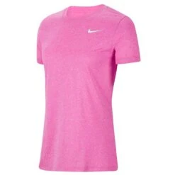 Nike Dri-Fit Legend Womens Short Sleeve Training Shirt -Pulley Shop AQ3210 601FIREPINK 3a61a03c 6a94 4792 a1ad 59916d9264f7